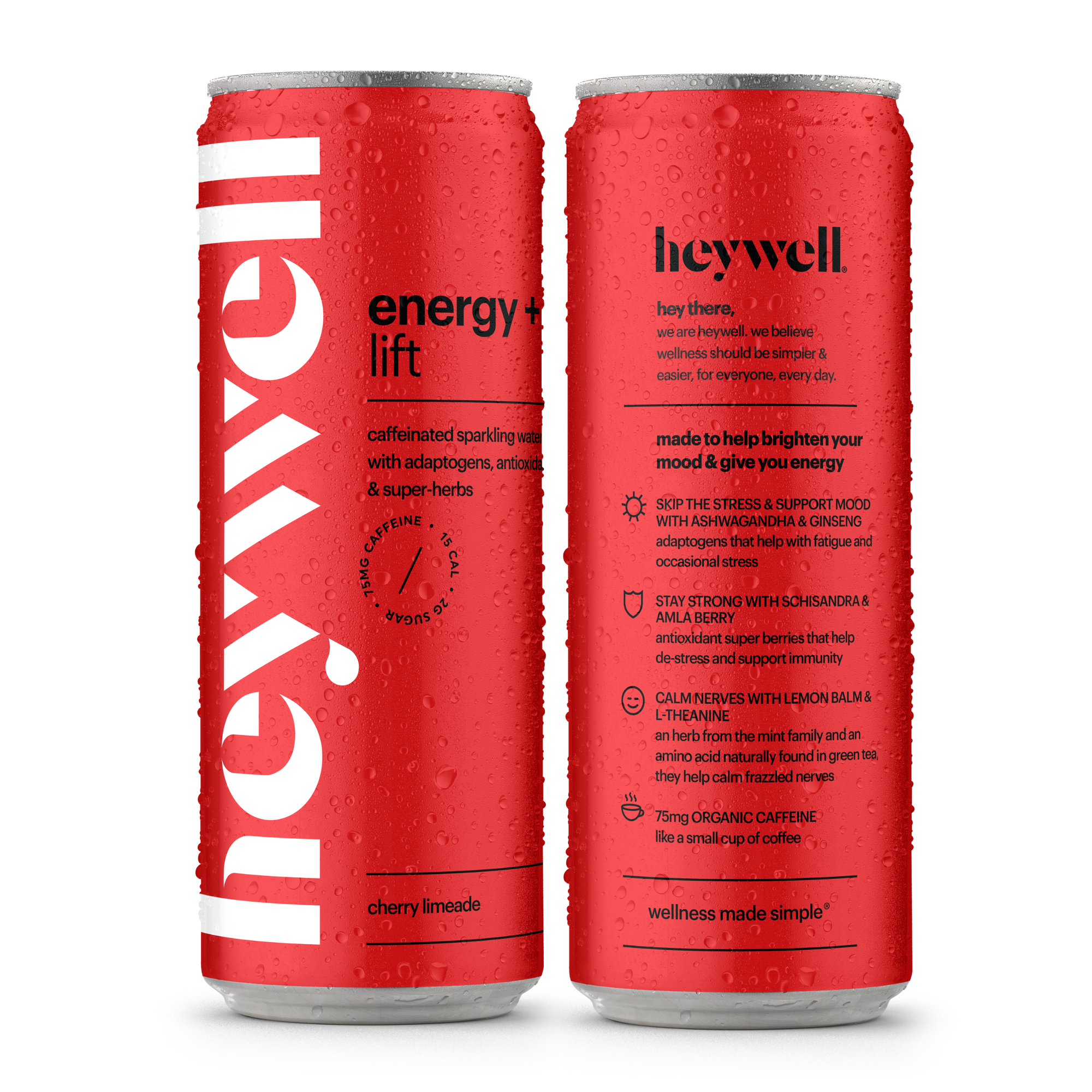 Heywell Cherry Limeade (Energy / Sparkling)
