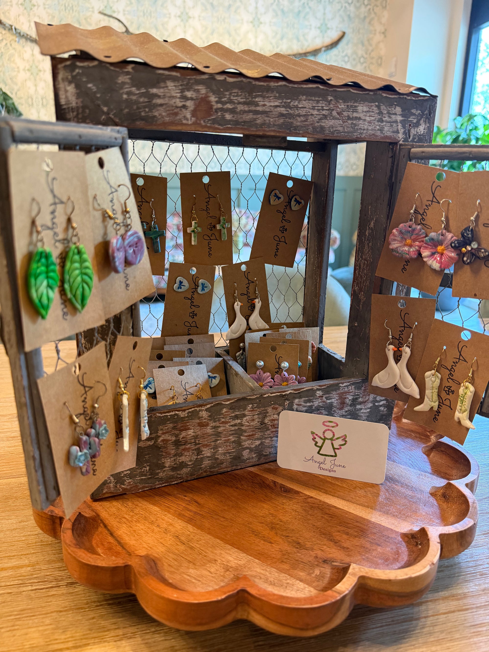 Angel June Handcrafted Earrings