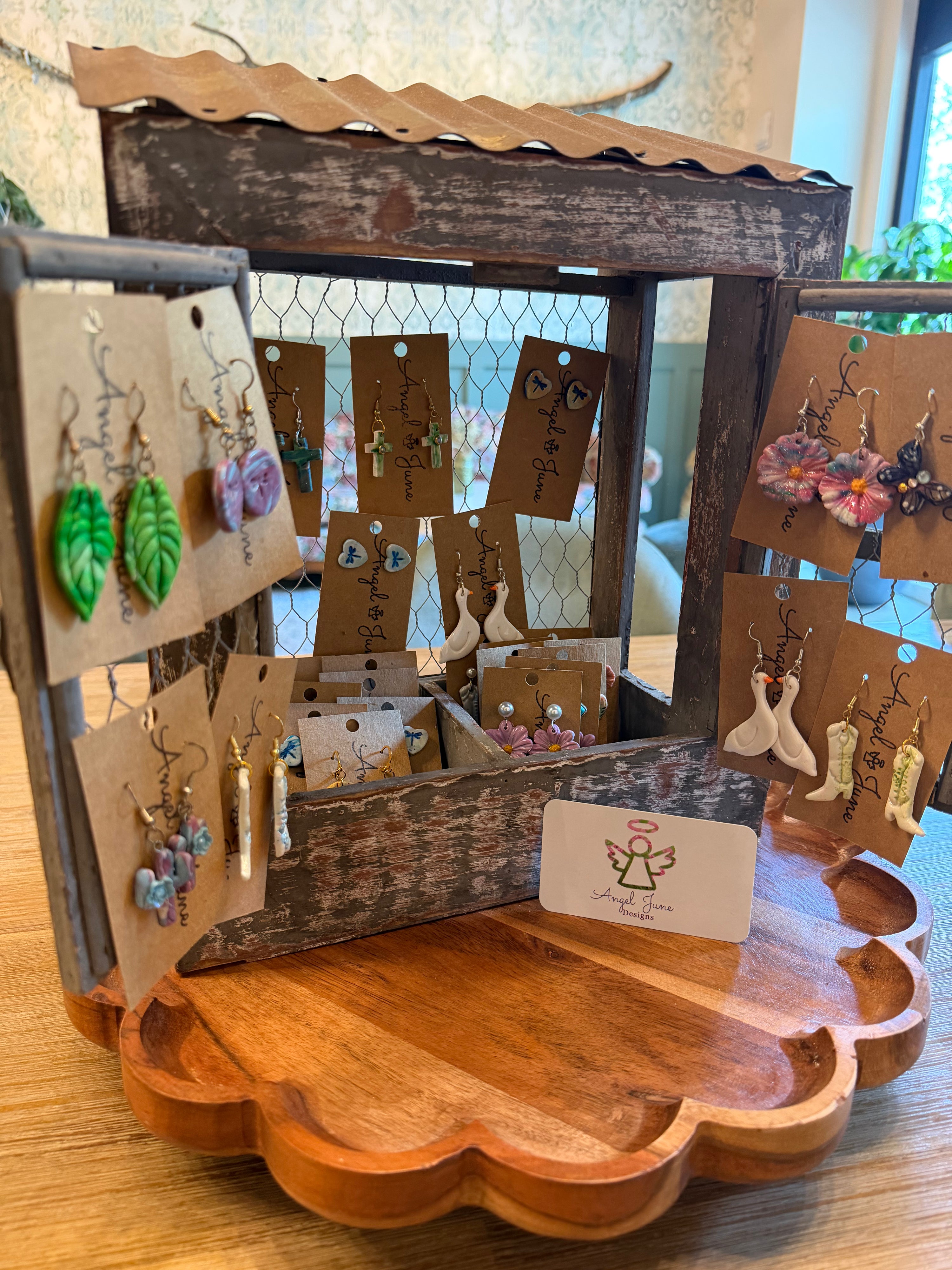 Angel June Handcrafted Earrings