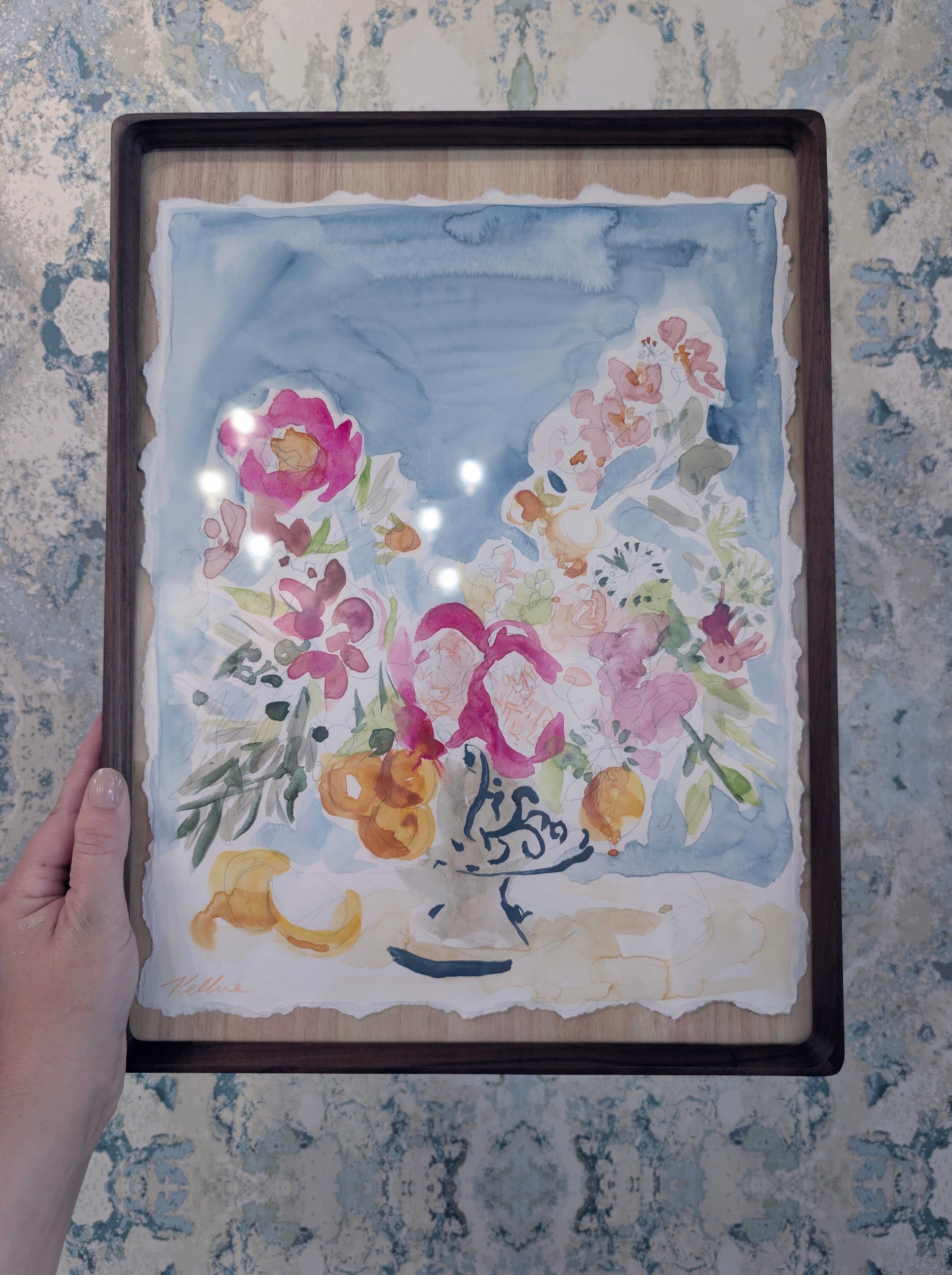 Peonies and Roses